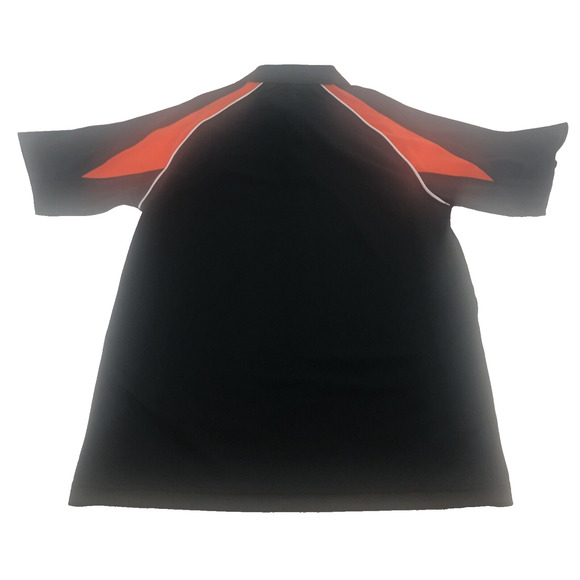 NFL Cincinnati Bengals Men's Polo Small Team Apparel Football Black Orange KCCR - Picture 2 of 12
